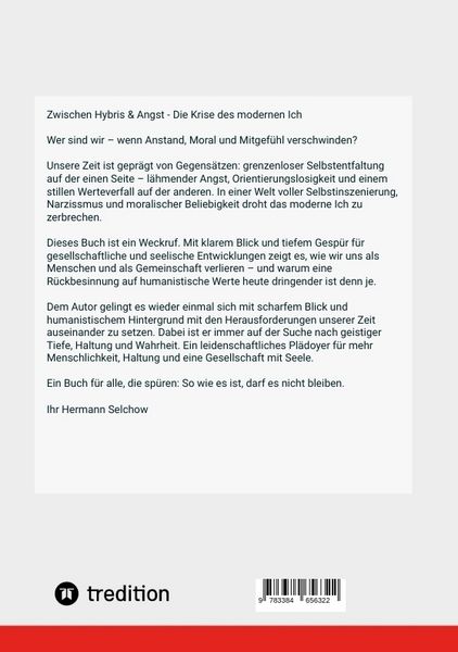 Produktbild: Zwischen Hybris & Angst: Die Krise des modernen Ich Band I