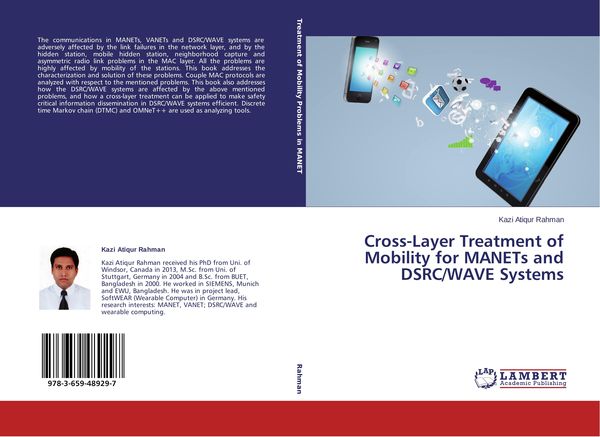 Produktbild: Cross-Layer Treatment of Mobility for MANETs and DSRC/WAVE Systems