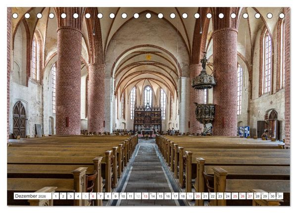 Produktbild: Deutsche Bundesl&auml;nder - Sachsen-Anhalt (Tischkalender 2026 DIN A5 quer), CALVENDO Monatskalender