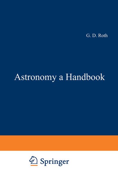 Produktbild: Astronomy: a Handbook