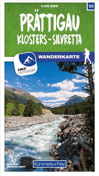 Prättigau 23 Wanderkarte 1:40 000 matt laminiert, Sonstige von , Kümmerly+Frey, 9783259023235