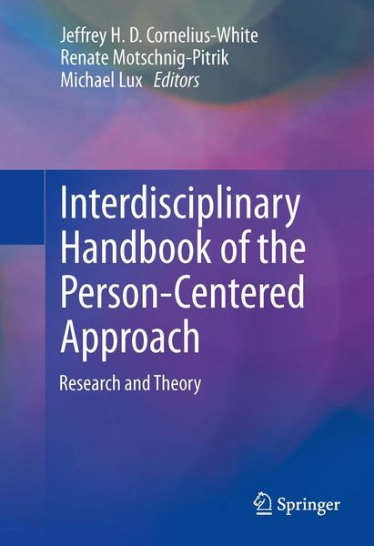 Produktbild: Interdisciplinary Handbook of the Person-Centered Approach