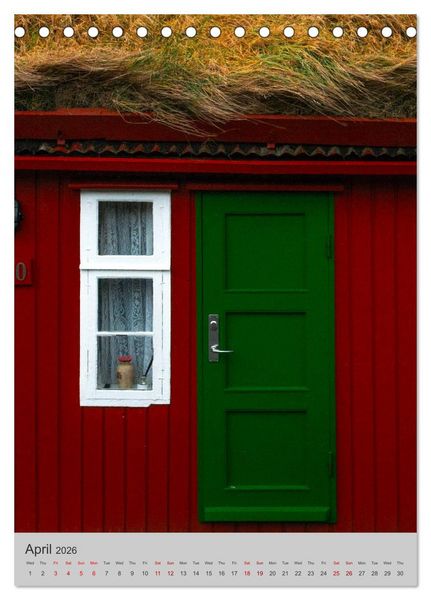 Produktbild: Doors of the world (Desk Calendar 2026 DIN A5 portrait), CALVENDO 12 Month DeskCalendar
