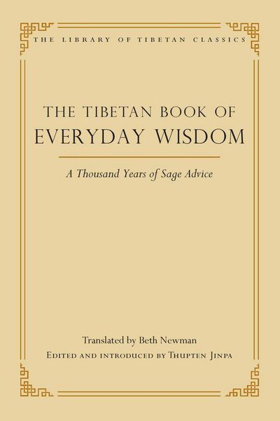 Produktbild: The Tibetan Book of Everyday Wisdom