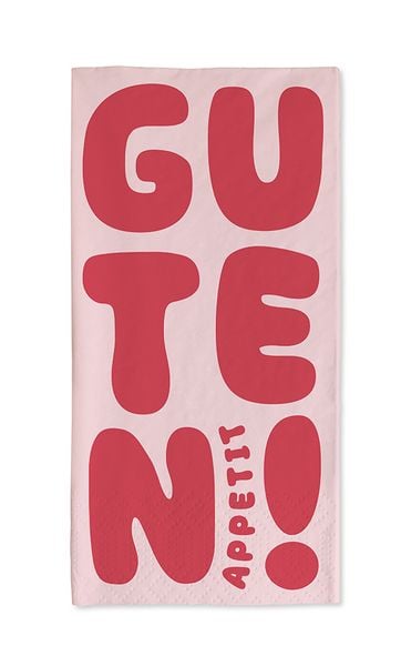 Produktbild: Servietten hochformatig Guten Appetit!