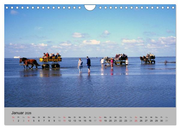 Produktbild: Deutschlands sch&ouml;ner Norden (Wandkalender 2026 DIN A4 quer), CALVENDO Monatskalender