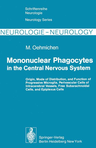 Produktbild: Mononuclear Phagocytes in the Central Nervous System