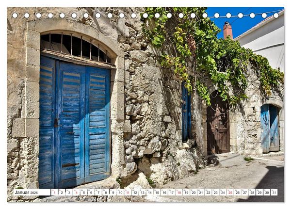 Produktbild: Kreta - Sonnenparadies und Wiege Europas (Tischkalender 2026 DIN A5 quer), CALVENDO Monatskalender
