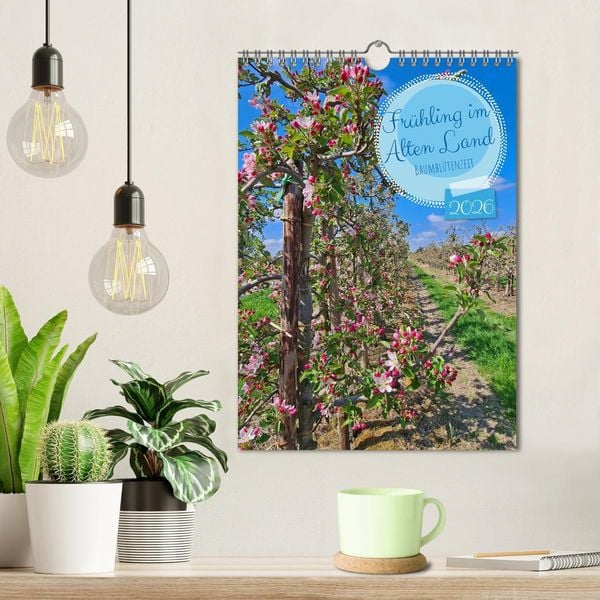 Produktbild: Fr&uuml;hling im Alten Land - Baumbl&uuml;tenzeit (Wandkalender 2026 DIN A4 hoch), CALVENDO Monatskalender
