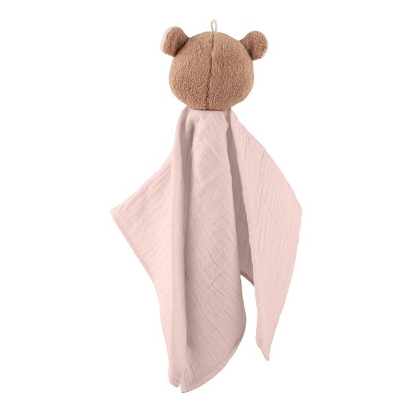 Produktbild: Sigikid 31262 - Baby Schnuffeltuch B&auml;r, rosa, Baumwoll-Musselin, sigibaby