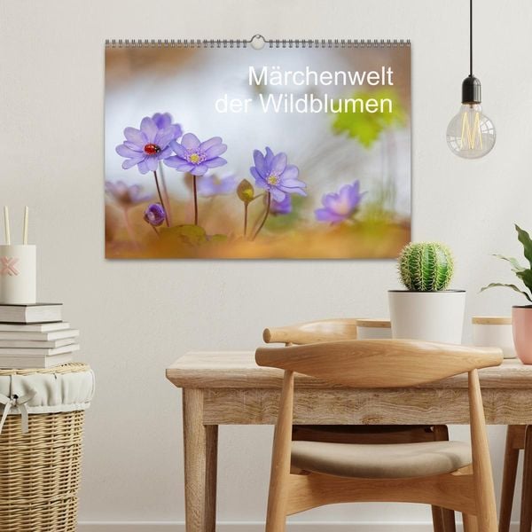 Produktbild: M&auml;rchenwelt der Wildblumen (Wandkalender 2026 DIN A3 quer), CALVENDO Monatskalender