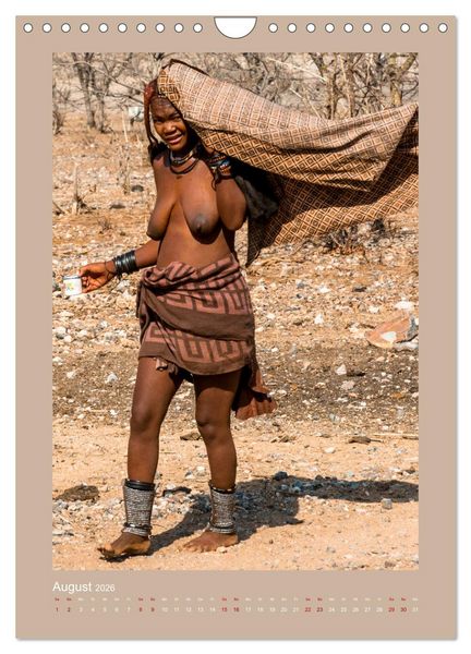 Produktbild: Besuch bei den Himbas - Namibia (Wandkalender 2026 DIN A4 hoch), CALVENDO Monatskalender