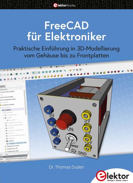 Produktbild: FreeCAD f&uuml;r Elektroniker