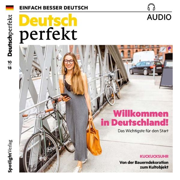 Deutsch lernen Audio - Willkommen in Deutschland! - Spotlight Verlag, Audio, 4057664443809