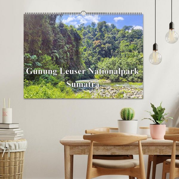 Produktbild: Gunung Leuser Nationalpark Sumatra (Wandkalender 2026 DIN A2 quer), CALVENDO Monatskalender