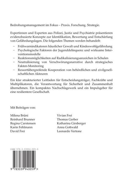 Produktbild: Fachtagung Bedrohungsmanagement &ndash; Herausforderungen unserer Zeit