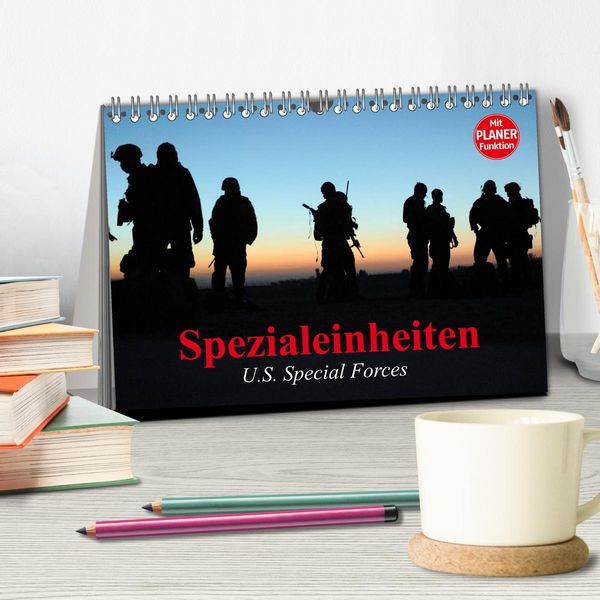 Produktbild: Spezialeinheiten &bull; U.S. Special Forces (Tischkalender 2026 DIN A5 quer), CALVENDO Monatskalender
