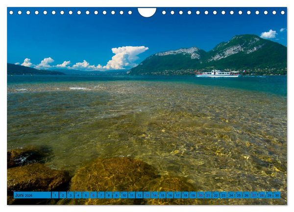 Produktbild: Frankreichs Alpenregionen (Wandkalender 2026 DIN A4 quer), CALVENDO Monatskalender