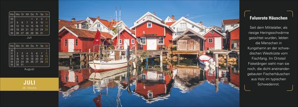 Produktbild: Eine Reise um die Welt Premium-Tischplaner 2027 - Wochenkalender mit 53 Fotografien
