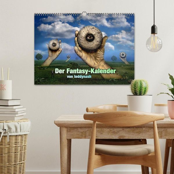 Produktbild: Der Fantasy Kalender (Wandkalender 2026 DIN A3 quer), CALVENDO Monatskalender