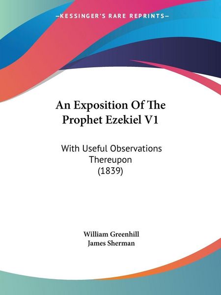 Produktbild: An Exposition Of The Prophet Ezekiel V1