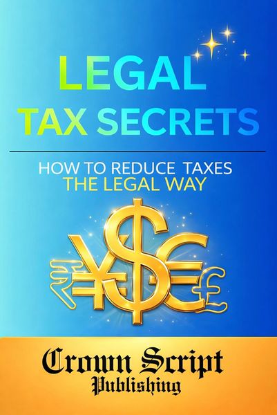 Produktbild: Legal Tax Secrets: How to Reduce Taxes Legally & Keep More of Your Income (Beginner Guide)