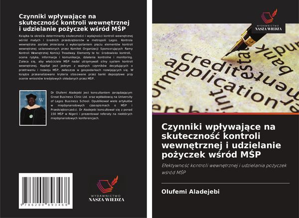 Produktbild: Czynniki wp&iquest;ywaj&iquest;ce na skuteczno&iquest;&iquest; kontroli wewn&iquest;trznej i udzielanie po&iquest;yczek w&iquest;r&oacute;d M&iquest;P