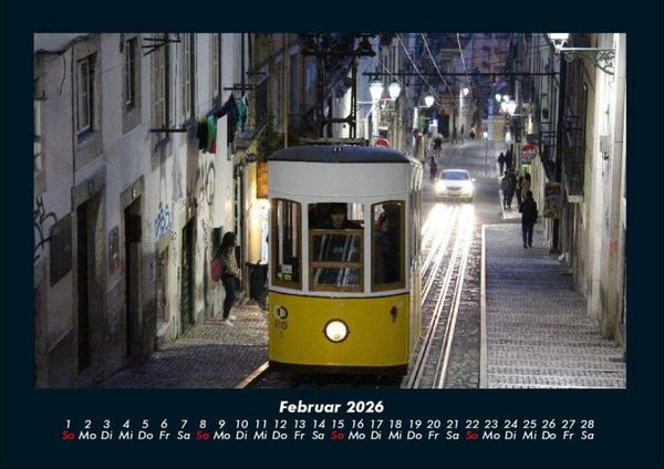 Produktbild: Lissabon 2026 Fotokalender DIN A4