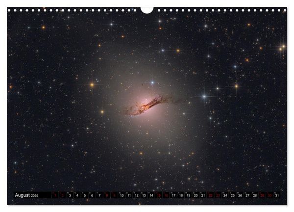 Produktbild: Galaxien im Universum (Wandkalender 2026 DIN A3 quer), CALVENDO Monatskalender
