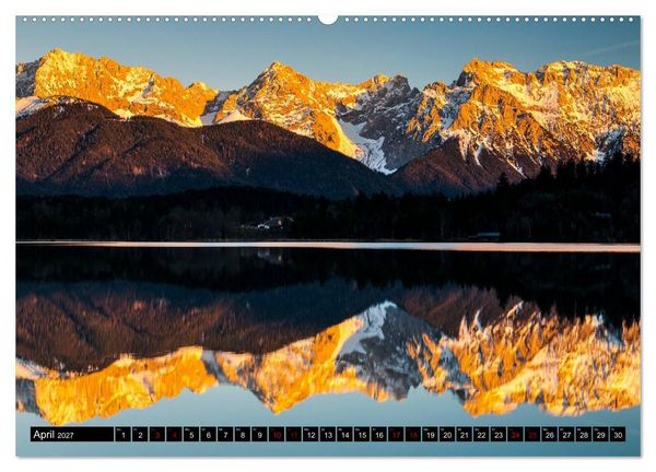 Produktbild: Berge. Alpenseen (Wandkalender 2027 DIN A2 quer), CALVENDO Monatskalender