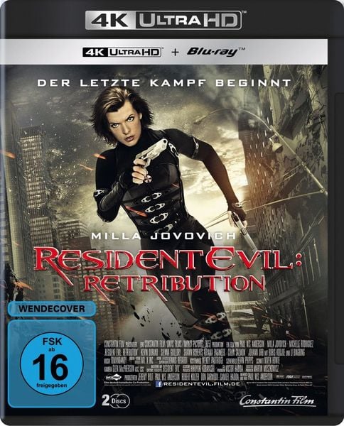 Produktbild: Resident Evil: Retribution (4K Ultra HD) (+ Blu-ray 2D)