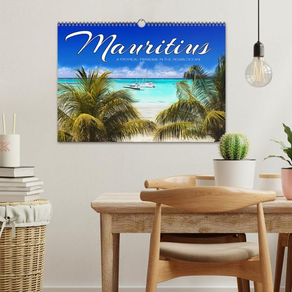 Produktbild: Mauritius A Tropical Paradise in The Indian Ocean (Wall Calendar 2026 DIN A3 landscape), CALVENDO 12 Month Wall Calendar