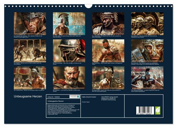 Produktbild: Unbeugsame Herzen (Wandkalender 2026 DIN A3 quer), CALVENDO Monatskalender