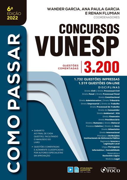 Produktbild: Concursos Vunesp