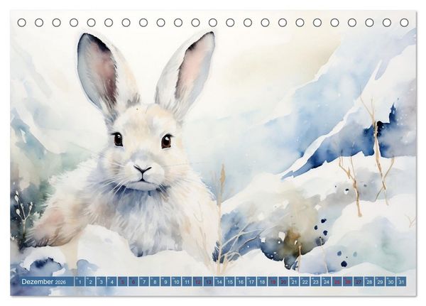 Produktbild: Die Magie der Bergwelt (Tischkalender 2026 DIN A5 quer), CALVENDO Monatskalender