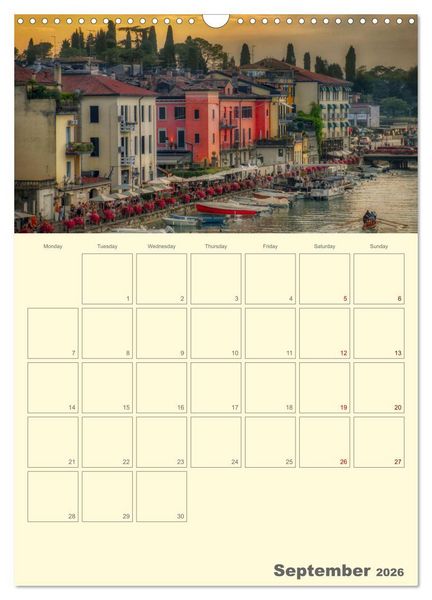 Produktbild: Romantic Northern Italy (Wall Calendar 2026 DIN A3 portrait), CALVENDO 12 Month Wall Calendar