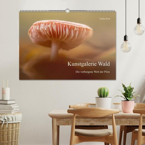 Produktbild: Kunstgalerie Wald - die verborgene Welt der Pilze (Wandkalender 2027 DIN A2 quer), CALVENDO Monatskalender