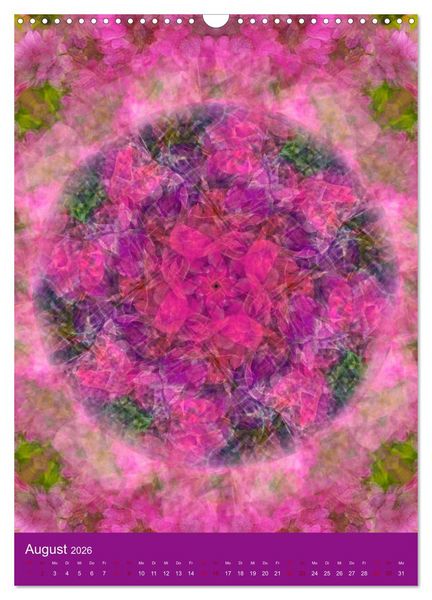 Produktbild: Meditative Pflanzenmandalas (Wandkalender 2026 DIN A3 hoch), CALVENDO Monatskalender