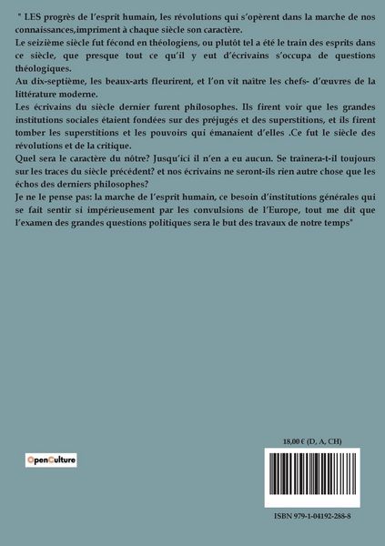 Produktbild: De la r&eacute;organisation de la soci&eacute;t&eacute; europ&eacute;enne