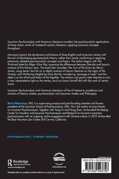 Produktbild: Lacanian Psychoanalysis and American Literature