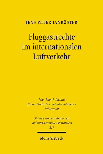 Produktbild: Fluggastrechte im internationalen Luftverkehr