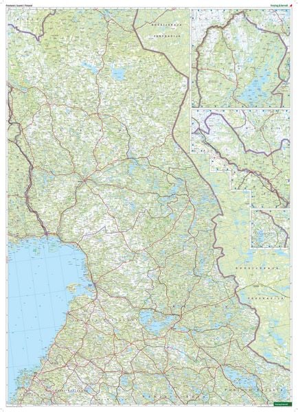Produktbild: freytag & berndt Stra&szlig;enkarte Finnland 1:500.000