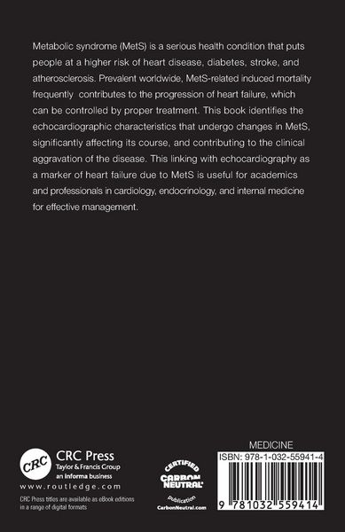 Produktbild: Echocardiography in Metabolic Syndrome