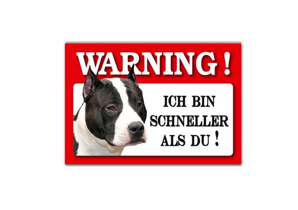 HTI-Living Blechschild Wachhund Blechschild Wachhund
