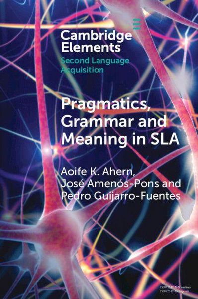 Produktbild: Pragmatics, Grammar and Meaning in SLA