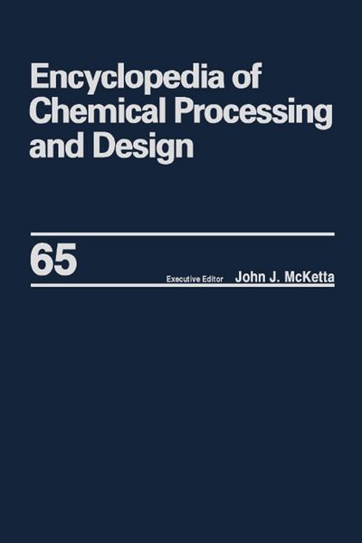 Produktbild: Encyclopedia of Chemical Processing and Design