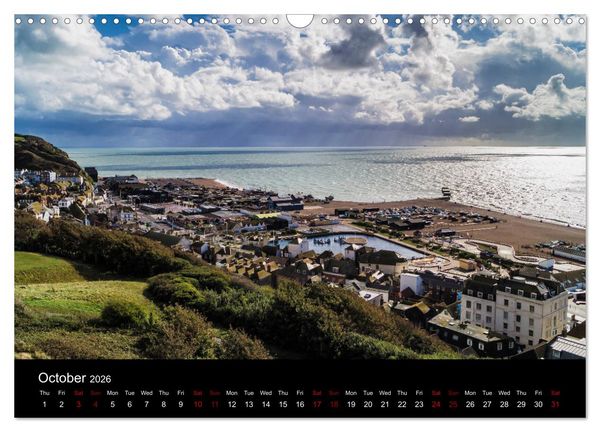 Produktbild: Photographs of Hastings and St Leonards (Wall Calendar 2026 DIN A3 landscape), CALVENDO 12 Month Wall Calendar