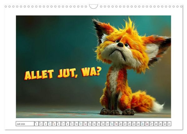 Produktbild: Dit is Berlin, wa? (Wandkalender 2026 DIN A3 quer), CALVENDO Monatskalender
