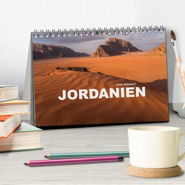 Produktbild: Jordanien (Tischkalender 2026 DIN A5 quer), CALVENDO Monatskalender