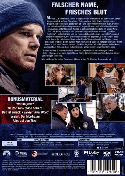Produktbild: Dexter: New Blood [4 DVDs]